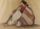R. C. Gorman, Woman from Window Rock, serigraph, 195/250
