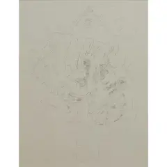 Bruce Conner, "Untitled (9/10/62), Hecho en Mexico,", 1962, graphite on paper, [approximate dimensions -