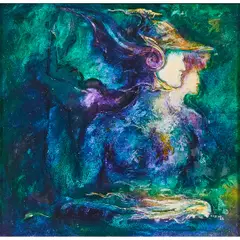 "Alexandro El Grande," by José García Ocejo, 1968, oil on paper, [approximate dimensions -, offered Jul 2026