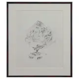 Bruce Conner, Untitled (San Francisco), 1961, graphite drawing, [approximate dimensions -