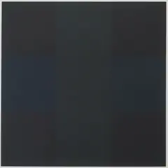 Ad Reinhardt, Untitled (Shades of Black), circa 1967, screenprint, [approximate dimension -
