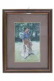 Paul Surber, Painting, 1979, Original Gouache