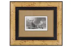 Featured in this lot is this by Edwin Henry Landseer, engraving by artist Charles Henry Mottram of the original work, offered Jan 2026