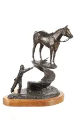 Ben Johnson, Appaloosa The Nez Perce Horse, bronze