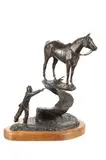 Appaloosa The Nez Perce Horse by Ben Johnson, bronze, offered Nov 2025
