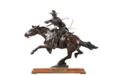 Con Williams, Desperado, bronze sculpture c. 1989