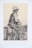 Bob Coronato, A Great Horse, etching