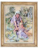 Featured in this lot is an original oil on canvas painting done by renowned artist by Jessica Zemsky, Original Oil On Canvas, offered Sep 2025