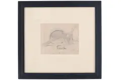 Maynard Dixon, Still Life 1920s, Pencil
