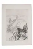 Thomas Moran, Featured in this lot is this, etching
