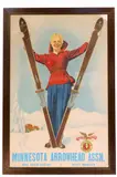 Untitled by Flexible Flyer, lithograph advertisement 1940, offered Jun 2025
