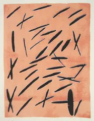 Larry Poons, Untitled, silkscreen in colors, 1967, singed and annotated a/p in pencil, regular