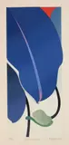 Eugenie Torgerson, Violet Romanja, silkscreen in colors, 1982