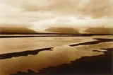 Roger Benedetti, Twin Glaciers, Southeast Iceland sepia toned