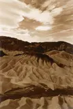 Roger Benedetti, Zabriskie Point, Death Valley, CA sepia toned silver gelatin