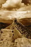 Roger Benedetti, Chimney & Companion Rock, CO sepia toned silver gelatin