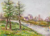 Paul-Émile Pissarro, Cours d'eau Tranquille