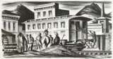 Edwin L. Fulwider, Empire Builders, lithograph