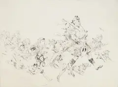 Diana Thorne, The North Wind, etching