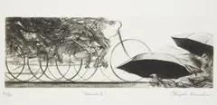 Shigeki Kuroda, K and B, etching