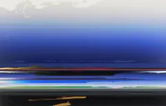 Tetsurō Sawada, Flash Zone (II), silkscreen in colors, 1993
