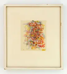 Elise Asher, Untitled, mixed media, 1965
