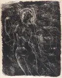 Hans Erni, Zeus Et Deux Nus, lithograph