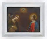 Carlo Dolci, The Annunciation, oil on cradled panel