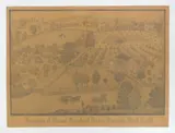 Ferdinand Brader, Residence of Mr. and Mrs. Jacob Dreber Linaville, Stark Co., Ohio, graphite on paper, ca. 1891