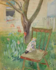 Untitled by Arthur E. Schneider, watercolor, offered Oct 2025