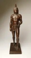 Cyrus Edwin Dallin, Massasoit- Chief of the Wampanos, bronze sculpture, ca. 1920