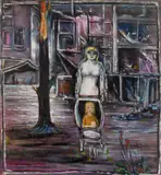At Eye Level by Albert Pels, oil on canvas, offered Oct 2025