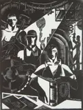 Charles Turzak, Worker's No. 2 wood, engraving