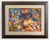 Paul B. Travis, Rhythms and Hues, watercolor on illustration board, 1950