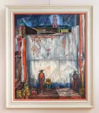 William C. Grauer, Shadows of the Past, oil on panel, ca. 1954