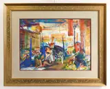 Paul B. Travis, Venice, watercolor on illustration board, 1957