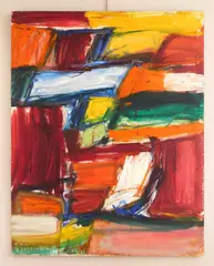 Untitled by James Johnson, oil on canvas, offered Oct 2025