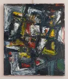 James Johnson, M92, oil on canvas
