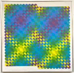 No. 44 Foksal by Edwin Mieczkowski, oil on mounted on Masonite, 1966, offered Oct 2025