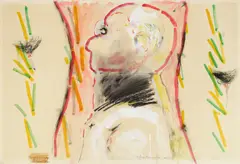 Between Two Ladies by Herbert C. Cassill, watercolor on paper, 1971, initialed and, offered Oct 2025