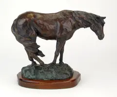 Laurence Isard, Approaching Storm, bronze sculpture, 1993