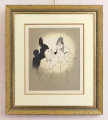Al Hirschfeld, The Game's Afoot:, lithograph