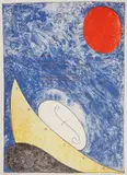 William T. Wiley, Deneb ithograph in color, 1996, lithograph