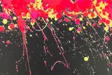 Walasse Ting, Fireworks, lithograph in colors, 1973