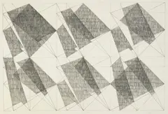 Jack Tworkov, T. L. #6, lithograph, 1978