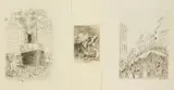Pierre-Auguste Renoir, Le Chapeau Epingle, etching, 4-1/2 x 3-1/4". Along with 2 prints by Raoul Dufy- 7-7/8 x 5-3/4", 8-5/