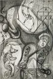 Letterio Calapai, Under the Big Top, etching and aquatint