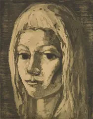 Frederick Taubes, Julia, etching and aquatint