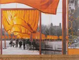 Christo, The Gates, Project for Central Park, NYC off-set, lithograph