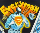 Mark Kostabi, Everyman off-set, lithograph in colors, 1991
